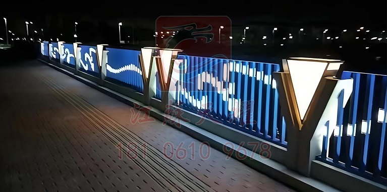 赠送安装-赠送运输-灯光景观护栏9